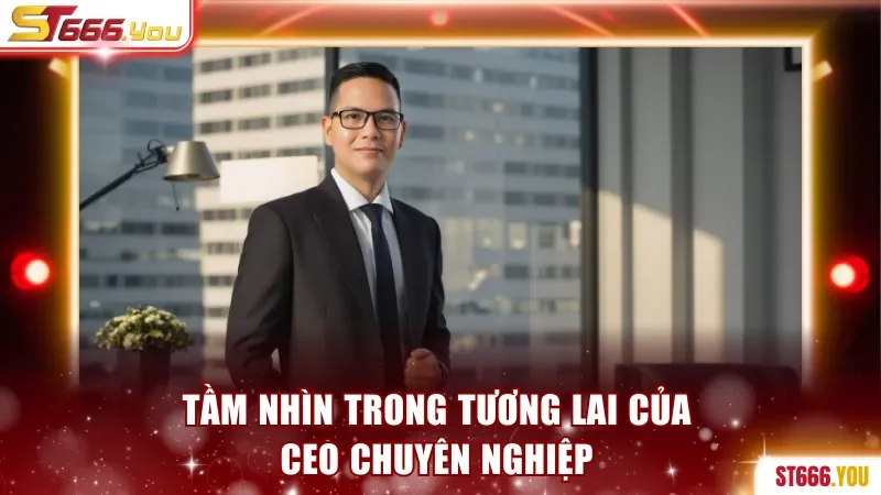 CEO ST666 - Hình Mẫu Lãnh Đạo Tiêu Chuẩn Của Thế Hệ Mới 3 Tầm nhìn trong tương lai của CEO chuyên nghiệp