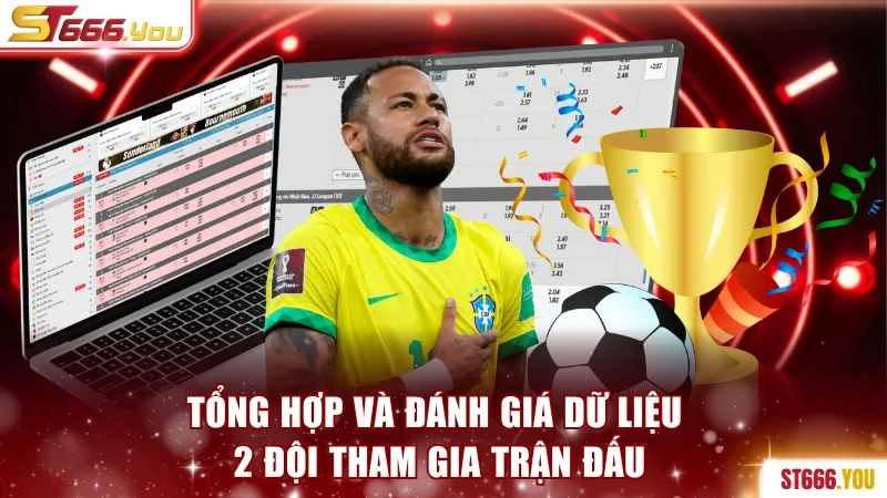 Tổng hợp và đánh giá dữ liệu 2 đội tham gia trận đấu