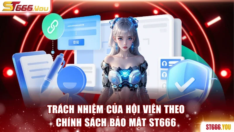 Trách nhiệm của hội viên theo chính sách bảo mật ST666
